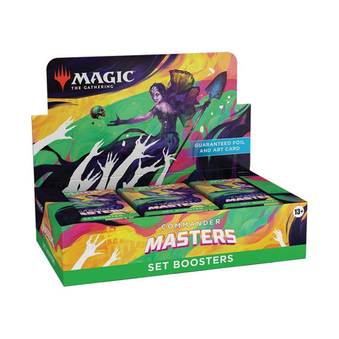 Magic The Gathering Commander Masters Set Booster