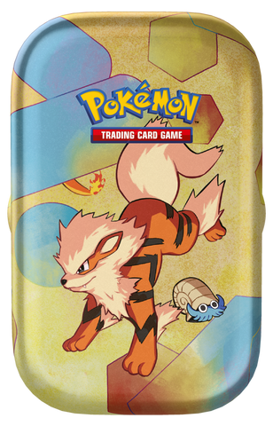 Pokemon SV3.5 Mini Tin - Arcanine, Omanyte