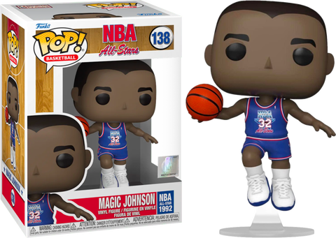 Funko POP! (138)  NBA Legends Magic Johnson All-Star 1991
