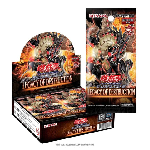 Yu Gi Oh Legacy Of Destruction Booster (ENG)