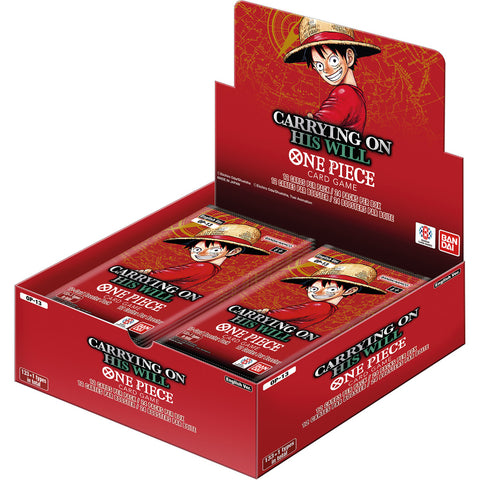 One Piece Card Game OP-13 Carrying on His Will Booster (ENG)