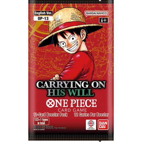 One Piece Card Game OP-13 Carrying on His Will Booster (ENG)