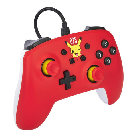 Nintendo Switch Powera Wired Controller - Laughing Pikachu
