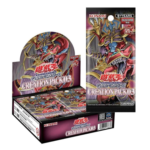 Yu Gi Oh Creation Pack 03 Booster (ENG)