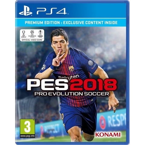 PS4 PES 2018 : Pro Evolution Soccer PE (EU)