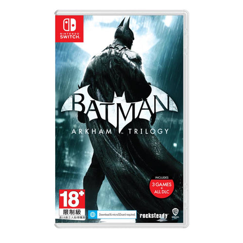(Pre-order) Nintendo Switch Batman Arkham Trilogy Regular (Ship 13 October 2023)