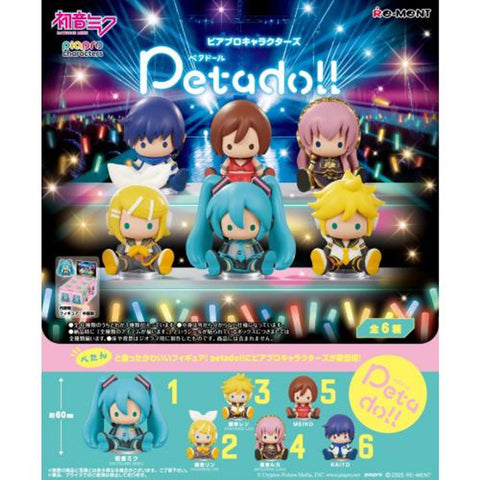 Re-Ment Hatsune Miku Petadoll Piapro (Set of 6)