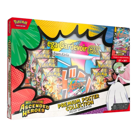 Pokemon ME2.5 Ascended Heroes Premium Poster Collection Gardevoir