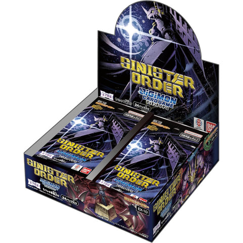Digimon Card Game EX-10 Sinister Order Booster (JAP)