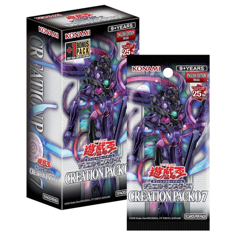 Yu Gi Oh Creation Pack 07 Booster (ENG)