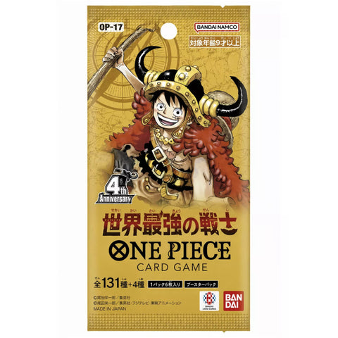 One Piece Card Game OP-17 Strong Warrior Booster (JAP)