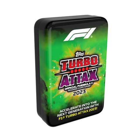 Topps Turbo Attax 2023 Mega Tin Box - Green