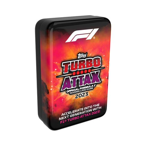 Topps Turbo Attax 2023 Mega Tin Box - Red