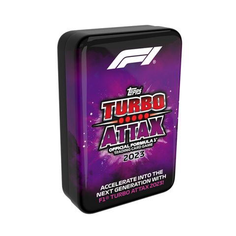 Topps Turbo Attax 2023 Mega Tin Box - Purple