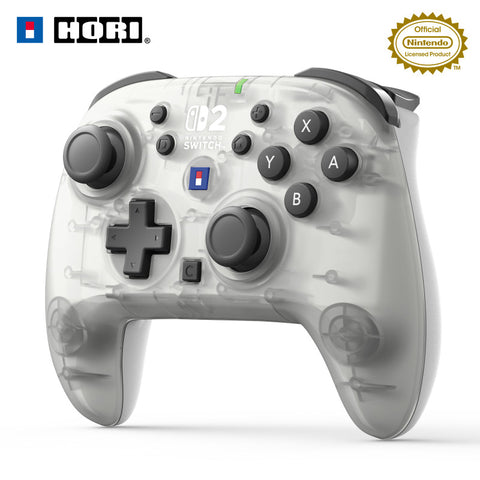 Nintendo Switch 2 Hori Wireless Horipad Turbo - Frost White