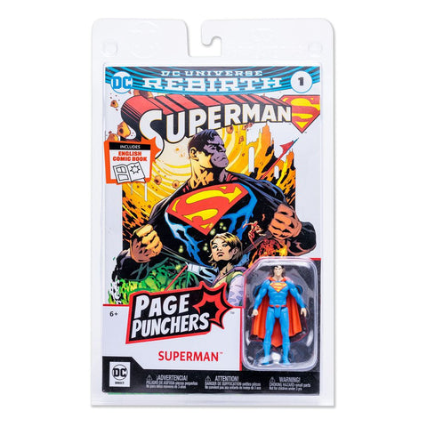 DC Direct Superman 3-Inch Page Punchers comic