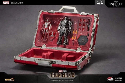 ZD Toys Iron Man Suitcase with Mark 5 & Whiplash