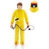 BTTF Marty McFly in Radiation Suit 3 3/4-Inch ReAction