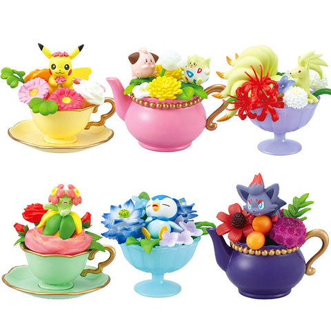 Re-Ment Pokemon Floral Cup #2 (Set of 6)