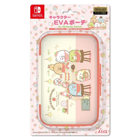 Nintendo Switch OLED ILEX Sumikko Gurashi Strawberry Eva Pouch
