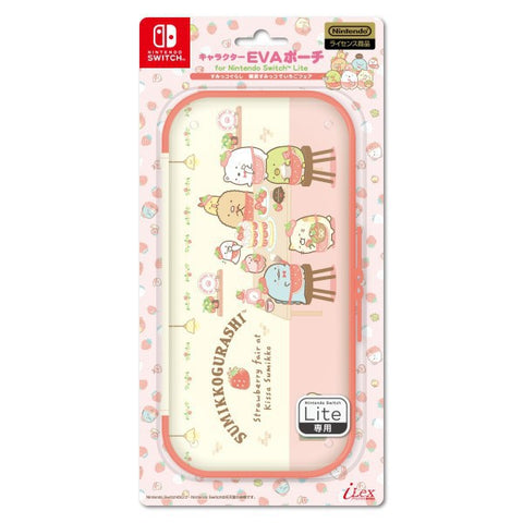 Nintendo Switch Lite ILEX Sumikko Gurashi Strawberry Eva Pouch