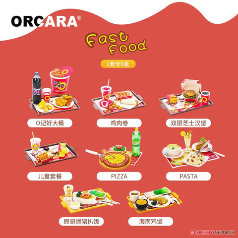 Orcara Mini World Collection Fast Food (Set of 8)