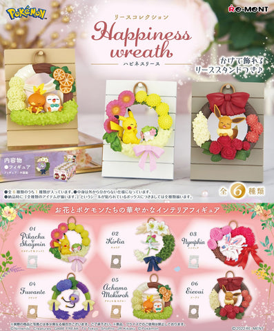 Re-Ment Pokemon Happiness Wreath (Set of 6)