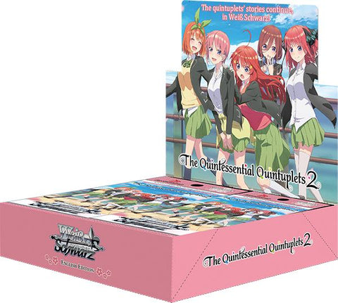 Weiss Schwarz The Quintessential Quintuplets 2 Booster (ENG)