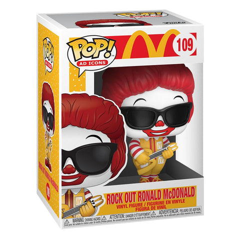 Funko POP! (109) McDonald's Rock Out Ronald