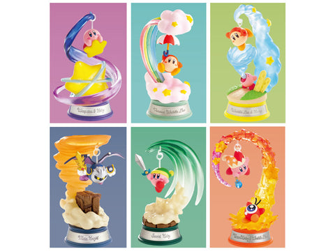 Re-Ment Kirby's Dream Land Swing Kirby (Set of 6)