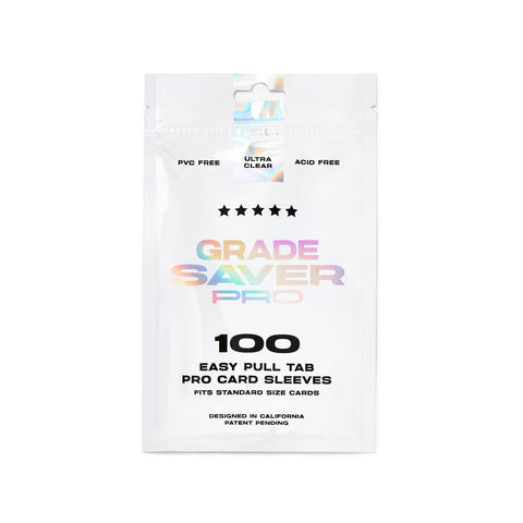 Grade Saver Pro 100 Easy Pull Tab Pro Card Sleeves