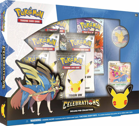 Pokemon TCG 25th Anniversary Deluxe Pin Collection