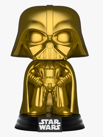 Funko pop online darth vader gold