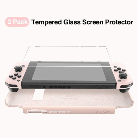 Nintendo Switch Tomtoc Silicone Case (Pink)