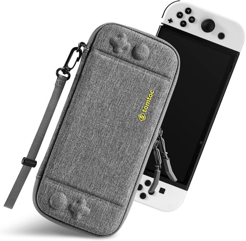 Nintendo Switch Oled Tomtoc Slim Protective Case Gray