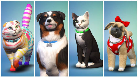 PS4 The SIMS 4 + Cats & Dogs Bundle (US)