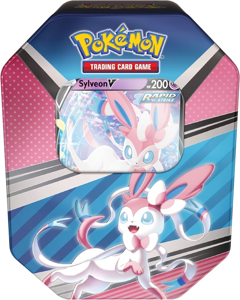 Pokemon TCG V Heroes Tin - Sylveon V | PLAYe