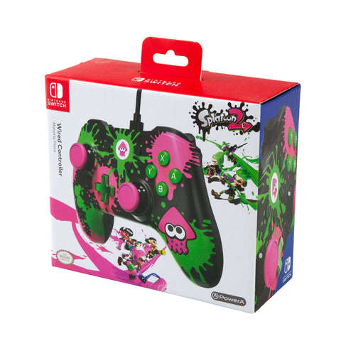 Nintendo Switch Powera Wired Controller - Splatoon 2