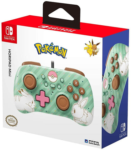 Nintendo Switch EU Hori Wired Horipad Mini Pikachu & Eevee