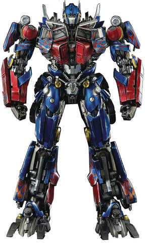 Three Zero DLX Scale Transformers Optimus Prime