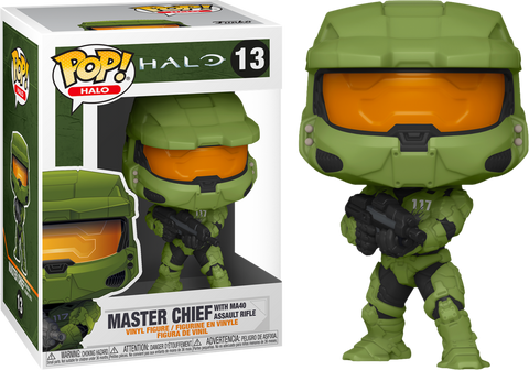 Funko POP! (13) Halo Master Chief with MA40 Assault