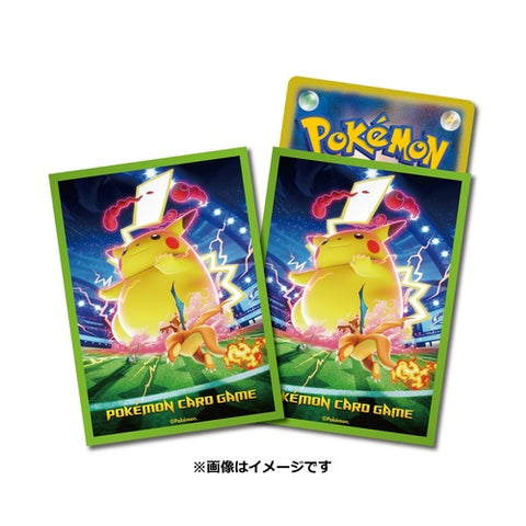 Pokemon Card Game Gigantamax Pikachu Sleeves