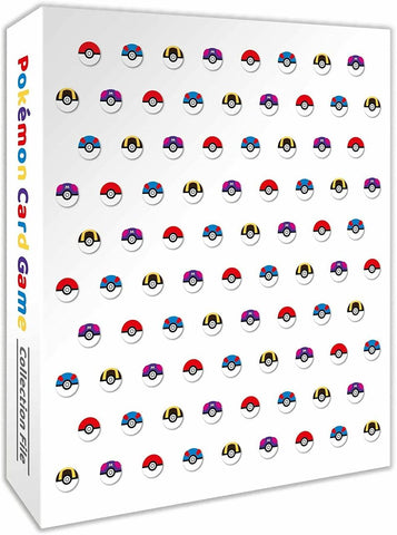 Pokemon Card Game Monster Ball Design Collection File