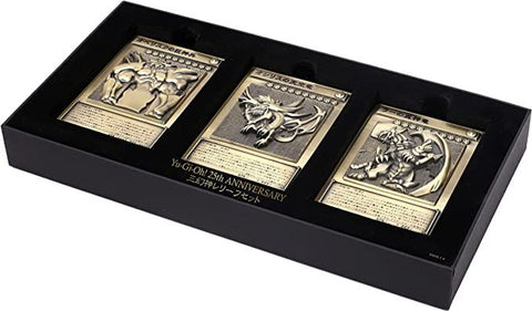 Yu Gi Oh 25th Anniversary Three Egyptian Gods Display Set