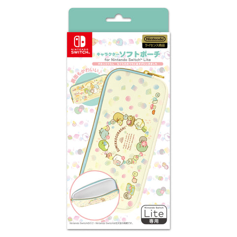 Nintendo Switch Lite Sumikko Gurashi Soft Pouch Yellow/Green