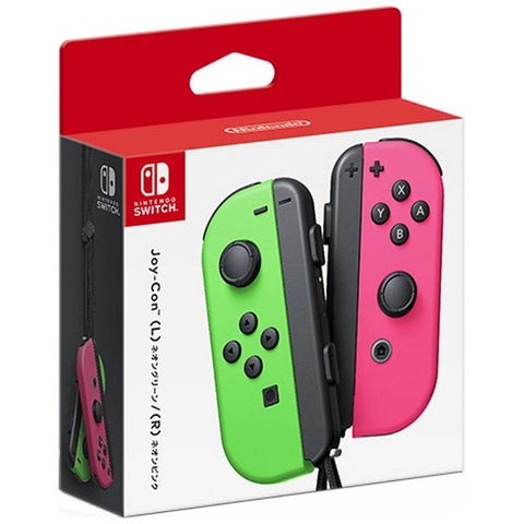 Nintendo Switch Joycon Controller - Neon Green/Pink (Japan) | PLAYe