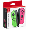 Nintendo Switch Joycon Controller - Neon Green/Pink (Japan)
