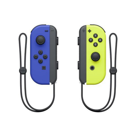 Nintendo Switch Joycon Controller - Blue/Neon Yellow (Japan)