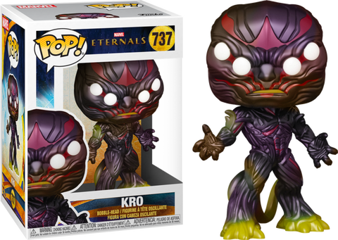 Funko POP! (737) Eternals Kro with Collectible Card EE EXCL