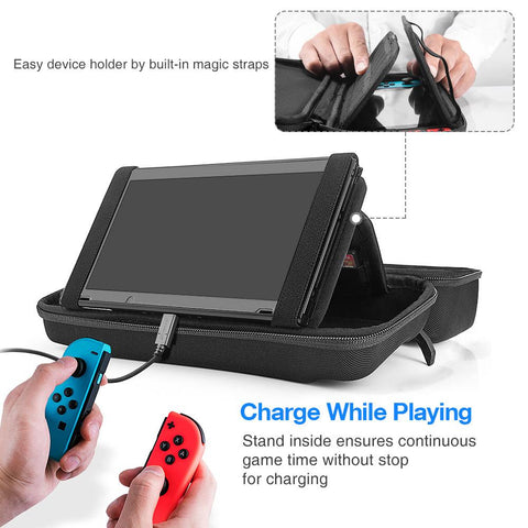 Nintendo Switch Tomtoc Travel Case (Black)